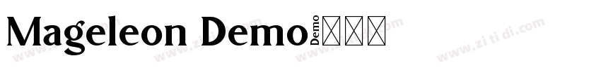 Mageleon Demo字体转换